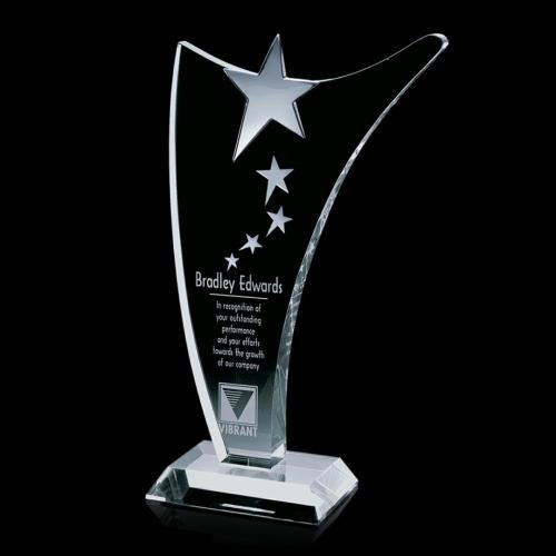 Recognition Awards - Crystal Awards - Atkinson Chrome Star Award