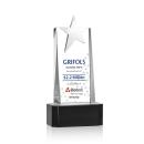 Fanshaw Silver Star VividPrint&trade; Award On Base - Black
