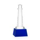Lighthouse Award on Robson Base - Blue Alt Image 1