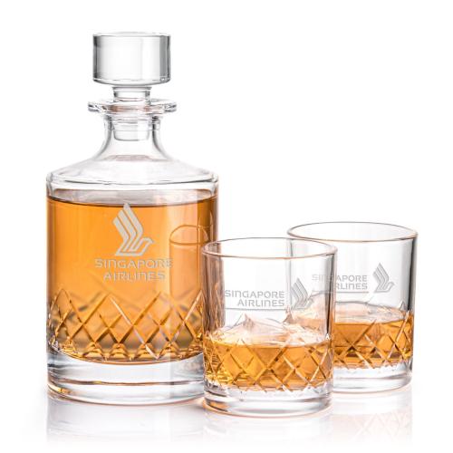 Corporate Gifts - Barware - Decanters - Heceta Decanter Set