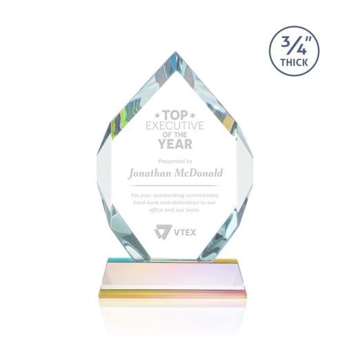 Recognition Awards - Crystal Awards - Royal Diamond Award on Newhaven - Prismatic