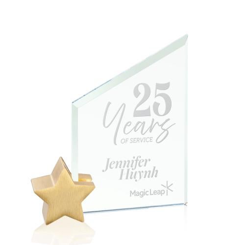 Recognition Awards - Crystal Awards - Crystal Star Awards - Cooper Award - Jade/Gold Star