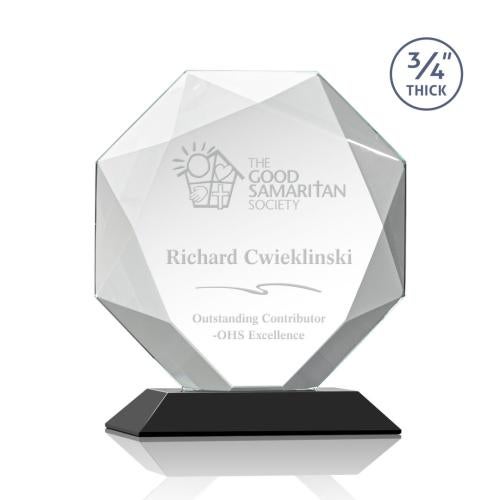 Recognition Awards - Crystal Awards - Bradford Award - Black