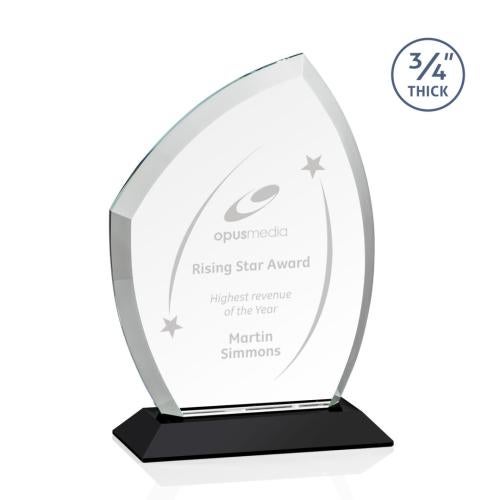Recognition Awards - Crystal Awards - Daltry Award - Black
