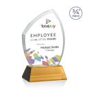 Daltry VividPrint&trade; Award on Newhaven Base - Amber