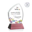 Daltry VividPrint&trade; Award on Newhaven Base - Red