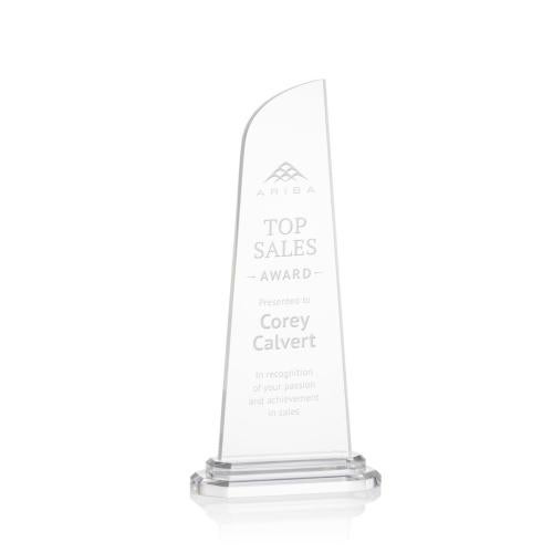Recognition Awards - Acrylic Awards - Culver Award - Clear