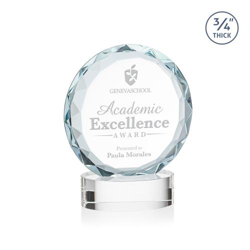 Recognition Awards - Crystal Awards - Centura Award on Alberton Base - Clear