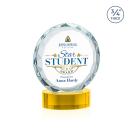 Centura  VividPrint&trade; Award on Alberton Base - Gold