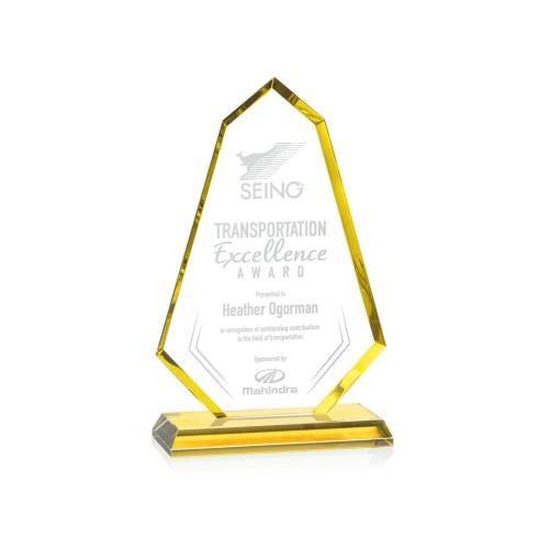 Recognition Awards - Crystal Awards - Pearson Award - Gold