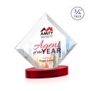 Belaire VividPrint&trade; Award on Alberton Base - Red