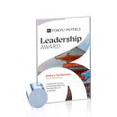 Bermuda VividPrint&trade; Award - Starfire/Chrome Circle