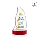Beauford VividPrint&trade; Award on Base - Red