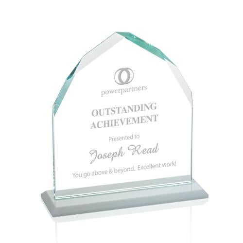 Recognition Awards - Crystal Awards - Montibello Award - White 