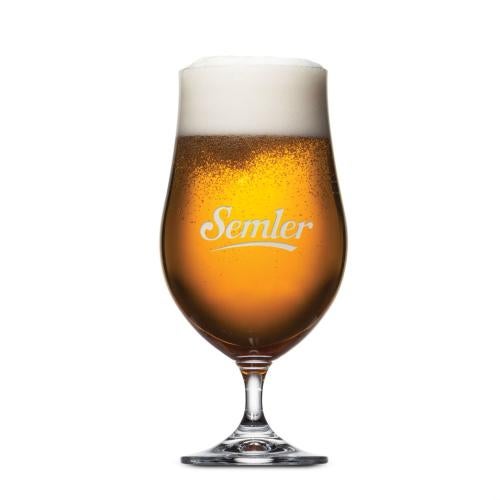 Corporate Gifts - Barware - Beer Steins and Pilsners - Rochdale Beer Glass - Deep Etch 