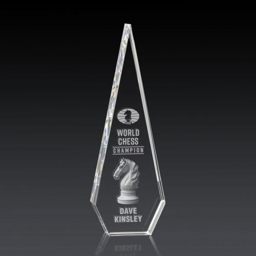 Recognition Awards - Crystal Awards - Springfield 3D Award