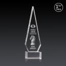 Springfield 3D Award on Hancock Base - Clear