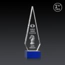Springfield 3D Award on Hancock Base - Blue
