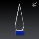 Springfield 3D Award on Hancock Base - Blue Alt Image 1