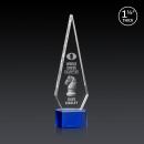 Springfield 3D Award on Paragon Base - Blue