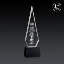 Springfield 3D Award on Robson Base - Black
