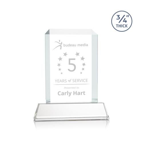 Recognition Awards - Crystal Awards - Dalton Award on Newhaven - Clear