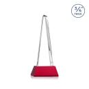 Majestic Tower Award on Newhaven Base - Red Alt Image 1