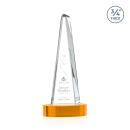 Majestic Tower Award on Alberton Base - Amber