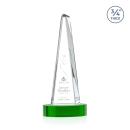 Majestic Tower Award on Alberton Base - Green