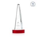 Majestic Tower Award on Alberton Base - Red