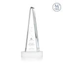 Majestic Tower Award on Alberton Base - White