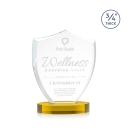 Scudo Shield on Alberton Base - Gold