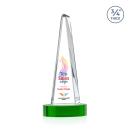 Majestic Tower VividPrint&trade; Award on Alberton Base - Green