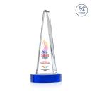 Majestic Tower VividPrint&trade; Award on Alberton Base -  Blue