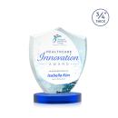 Scudo Shield VividPrint&trade; Award on Alberton Base - Blue