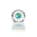 Seville VividPrint&trade; Award on Newhaven Base - White
