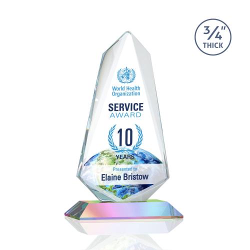 Recognition Awards - Crystal Awards - Sheridan VividPrint™ Award - Prismatic