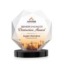 Kitchener VividPrint&trade; Award on Alberton Base - Black