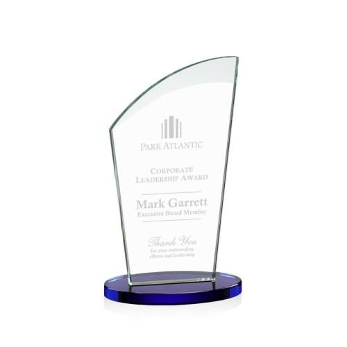 Recognition Awards - Crystal Awards - Tomkins Award - Blue