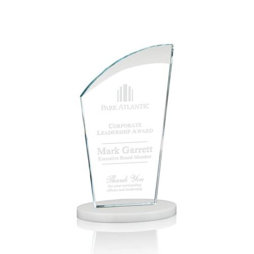 Recognition Awards - Crystal Awards - Tomkins Award - White
