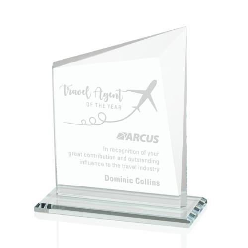 Recognition Awards - Crystal Awards - Bellamy Award - Clear