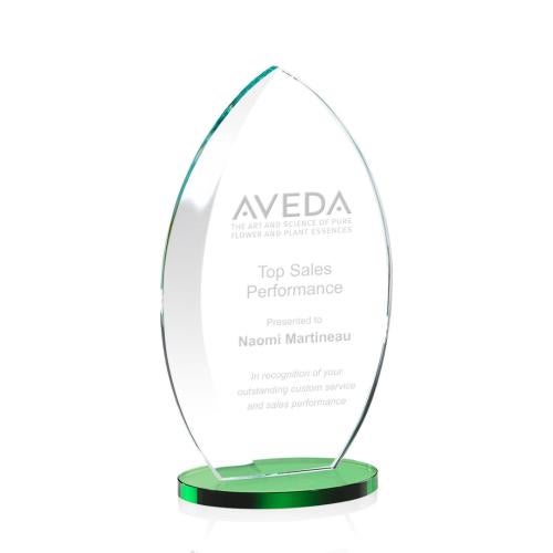 Recognition Awards - Crystal Awards - Windermere Award - Green