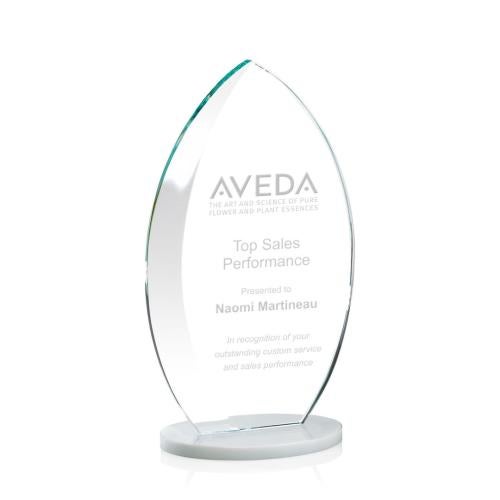 Recognition Awards - Crystal Awards - Windermere Award - White