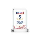 Dalton VividPrint&trade; Award on Alberton Base - Clear