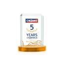 Dalton VividPrint&trade; Award on Alberton Base - Amber