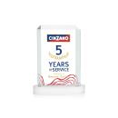 Dalton VividPrint&trade; Award on Alberton Base - White
