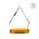 Apex VividPrint&trade; Award on Alberton Base - Amber Alt Image 1
