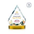 Apex VividPrint&trade; Award on Alberton Base - Gold