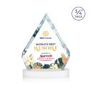 Apex VividPrint&trade; Award on Alberton Base - White