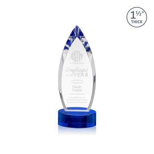 Recognition Awards - Crystal Awards - Fortier Award  - Blue